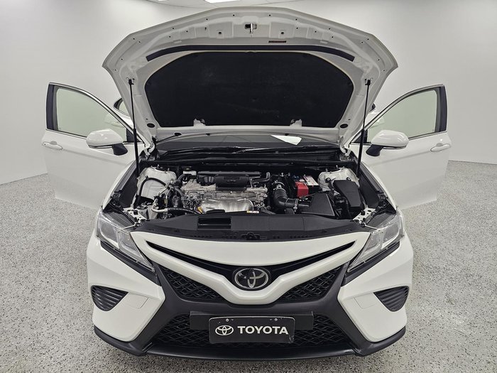 2019 Toyota Camry Ascent Sport ASV70R Glacier White