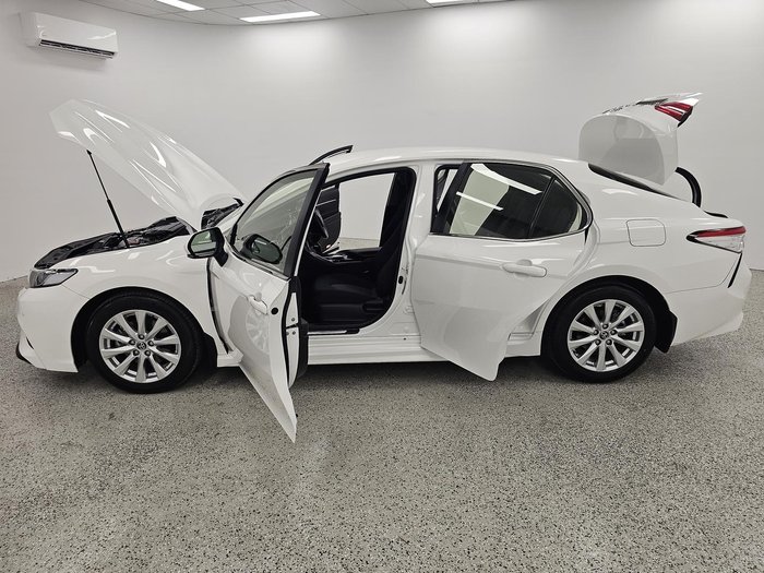 2019 Toyota Camry Ascent Sport ASV70R Glacier White