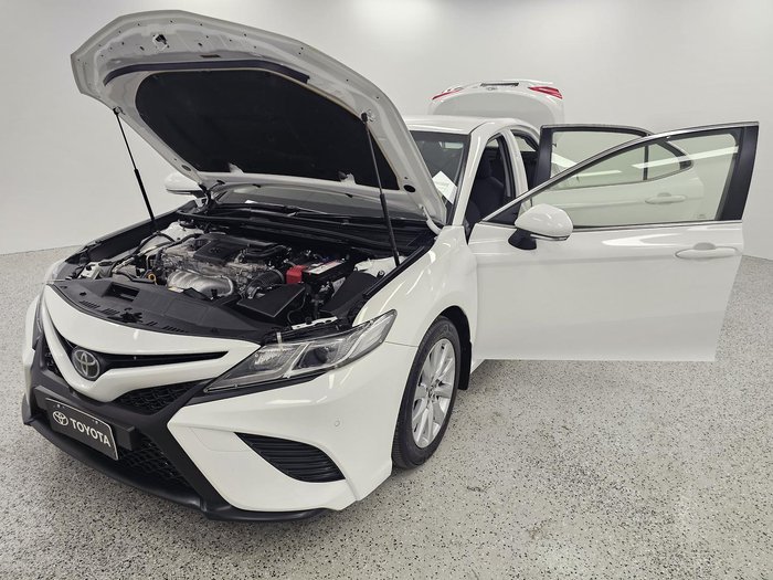 2019 Toyota Camry Ascent Sport ASV70R Glacier White
