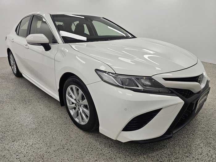 2019 Toyota Camry Ascent Sport ASV70R Glacier White