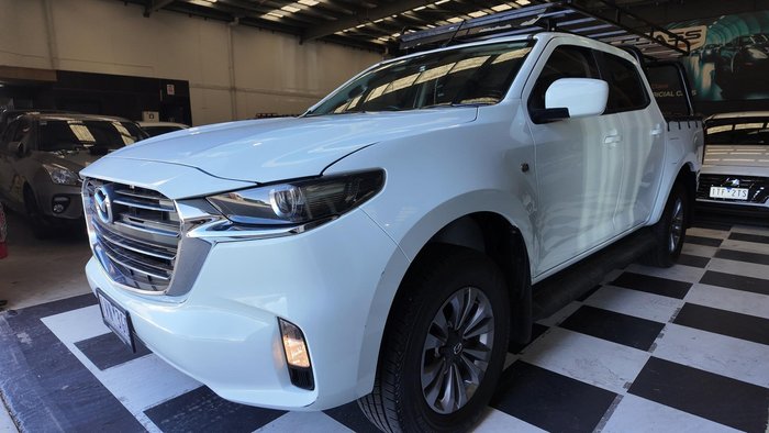 2021 Mazda BT-50 XT TF 4x2 Ice White