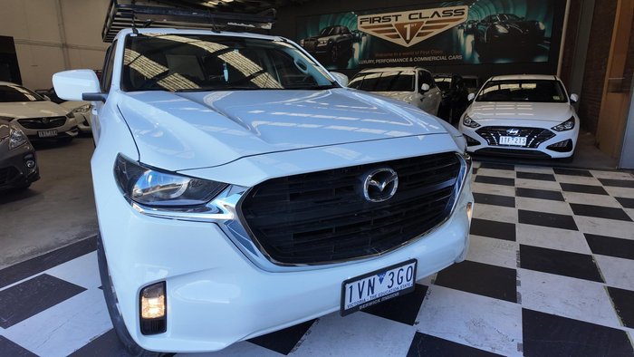 2021 Mazda BT-50 XT TF 4x2 Ice White