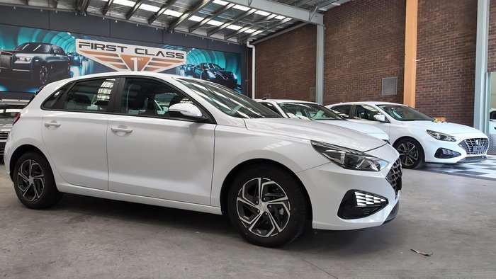2021 Hyundai i30 PD.V4 MY21 Polar White