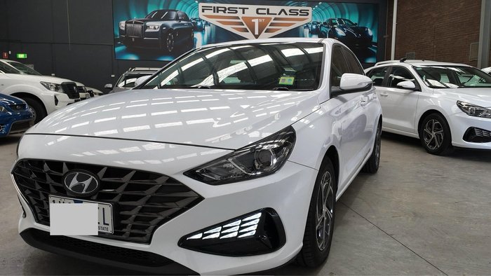2021 Hyundai i30 PD.V4 MY21 Polar White