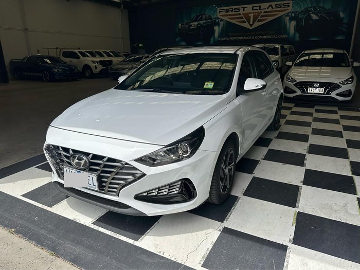 2021 Hyundai i30 PD.V4 MY21 Polar White