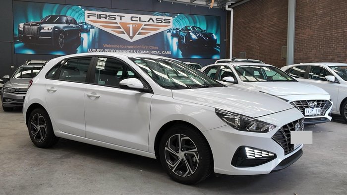 2021 Hyundai i30 PD.V4 MY21 Polar White