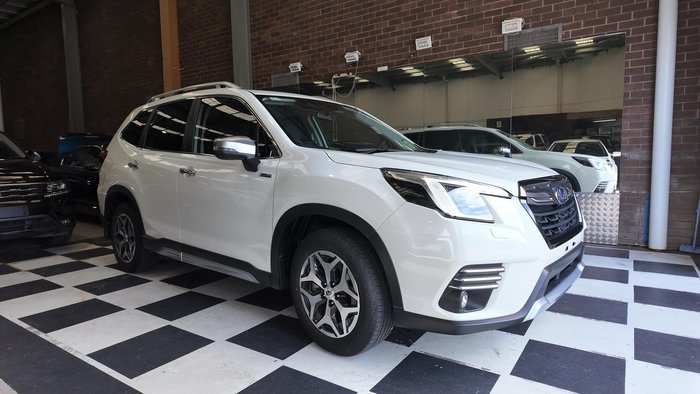 2023 Subaru Forester Hybrid L S5 MY23 AWD Crystal White