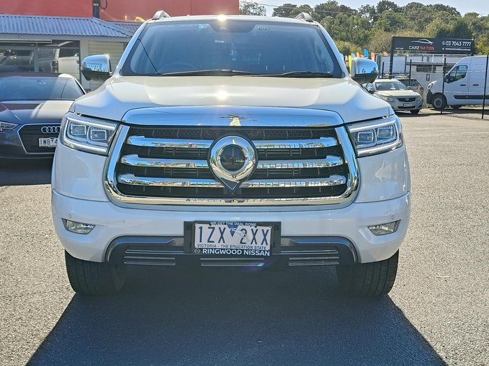 2024 GWM Ute Cannon-L NPW 4X4 Dual Range Pearl White