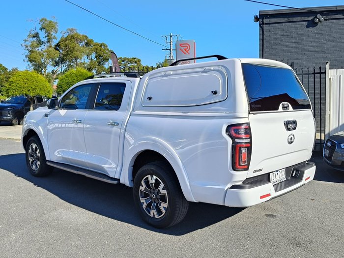 2024 GWM Ute Cannon-L NPW 4X4 Dual Range Pearl White