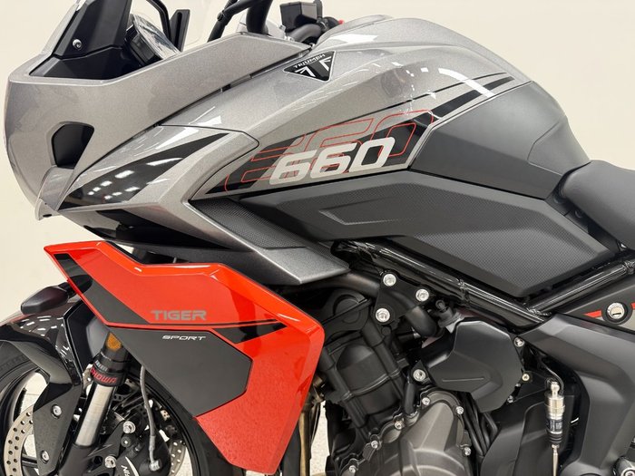 2026 Triumph TIGER SPORT 660 LAMS SILVER ICE