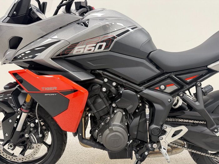 2026 Triumph TIGER SPORT 660 LAMS SILVER ICE