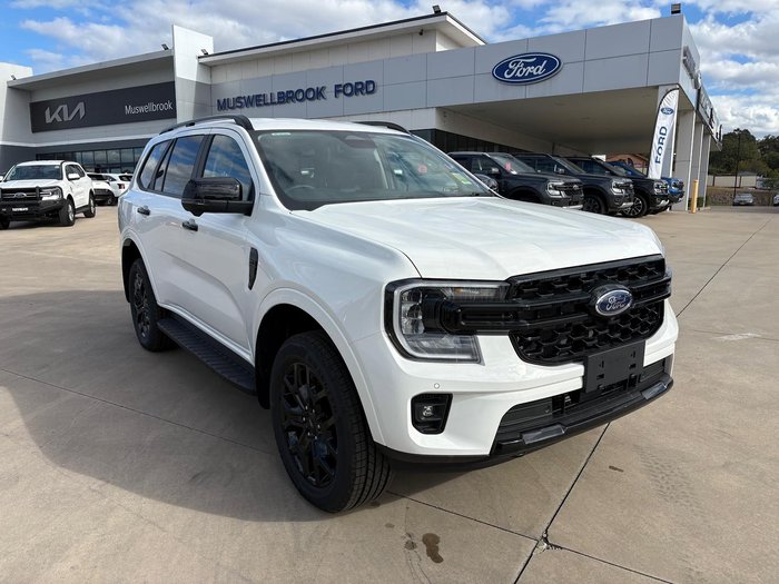 2025 Ford Everest Sport MY26.00 4X4 Dual Range Arctic White