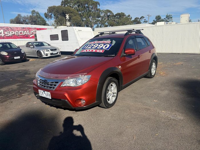 2011 Subaru Impreza XV Mizuno G3 MY11 AWD Paprika red