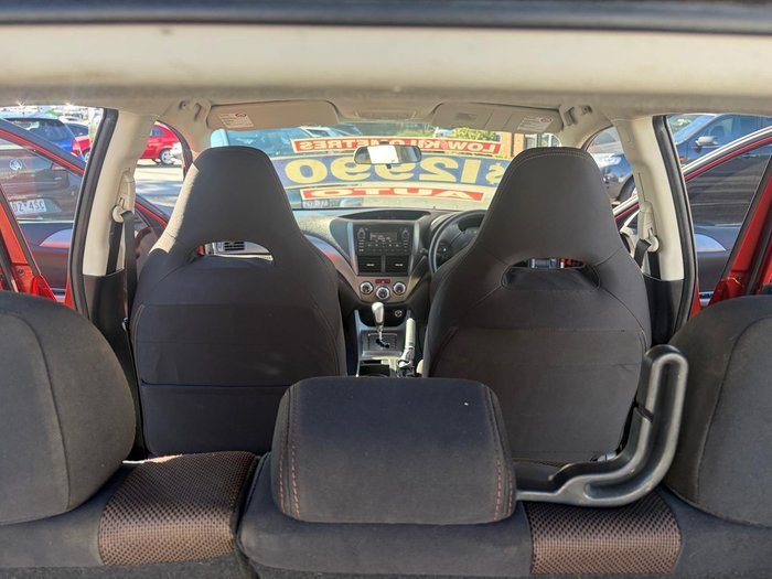 2011 Subaru Impreza XV Mizuno G3 MY11 AWD Paprika red