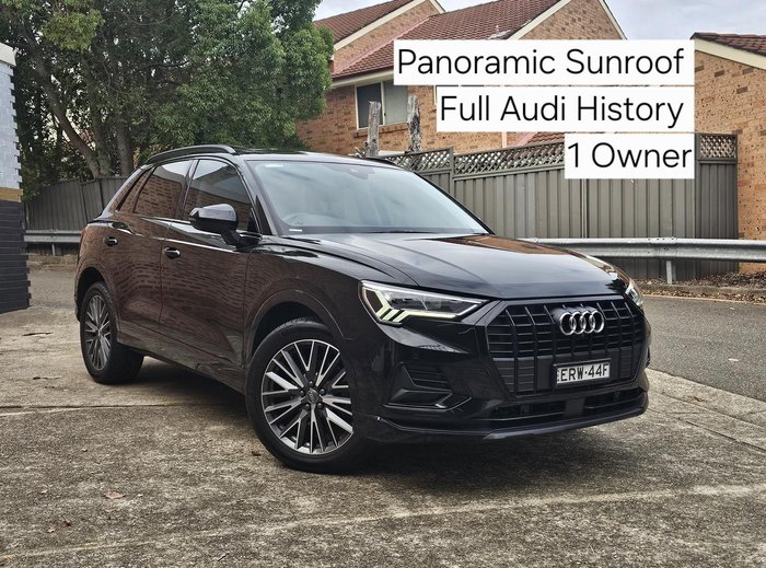 2019 Audi Q3 35 TFSI Launch Edition F3 MY20 Mythos Black