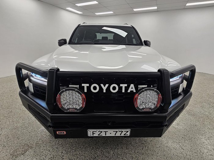 2024 Toyota Landcruiser GR Sport FJA300R 4X4 Dual Range Arctic White