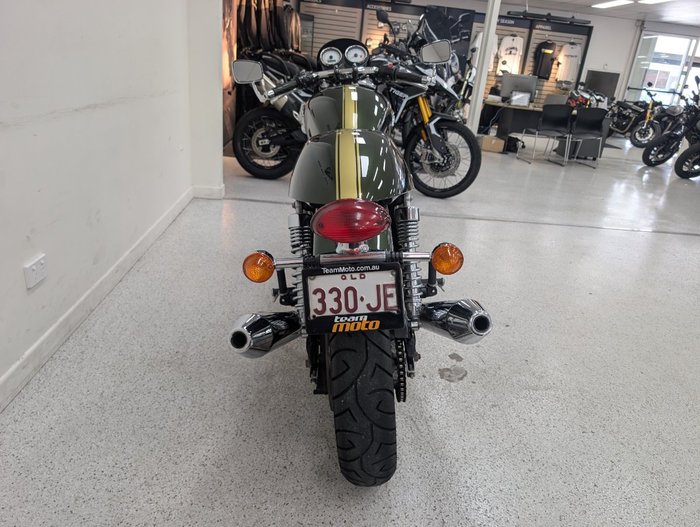 Triumph 2013 TRIUMPH 865CC THRUXTON A1 Green
