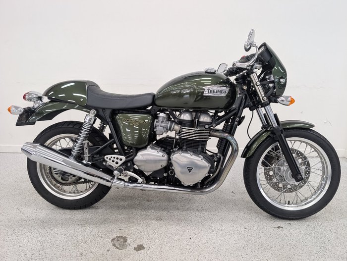 Triumph 2013 TRIUMPH 865CC THRUXTON A1 Green
