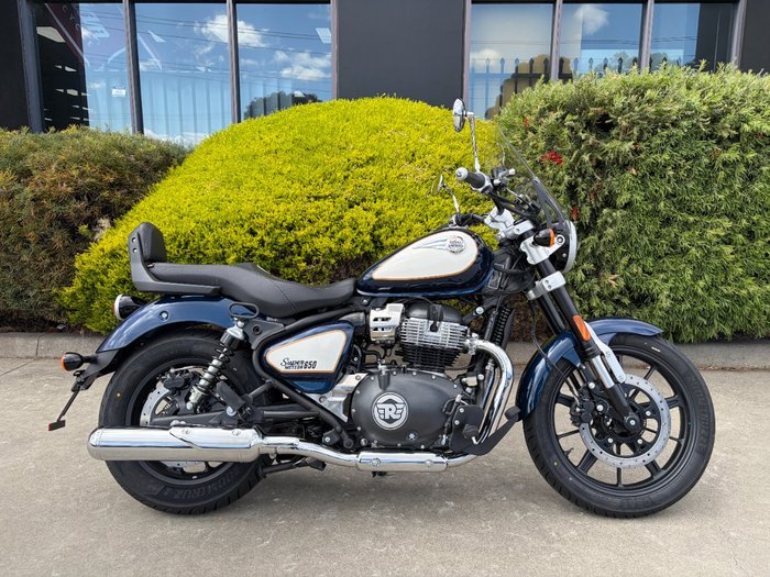 2026 Royal Enfield SUPER METEOR 650 CELESTIAL BLUE