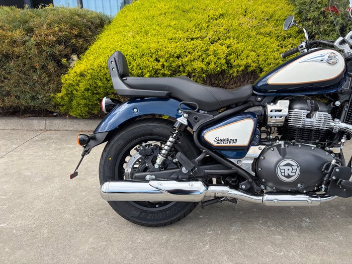 2026 Royal Enfield SUPER METEOR 650 CELESTIAL BLUE