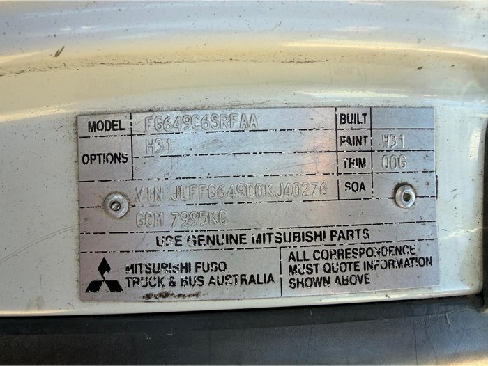 2006 Mitsubishi Canter 500/600