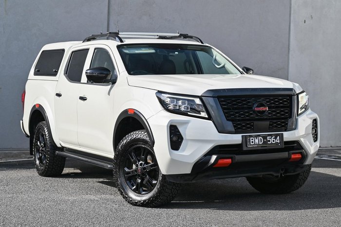 2022 Nissan Navara PRO-4X D23 MY21.5 4X4 Dual Range White Pearl