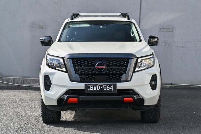 2022 Nissan Navara PRO-4X D23 MY21.5 4X4 Dual Range White Pearl