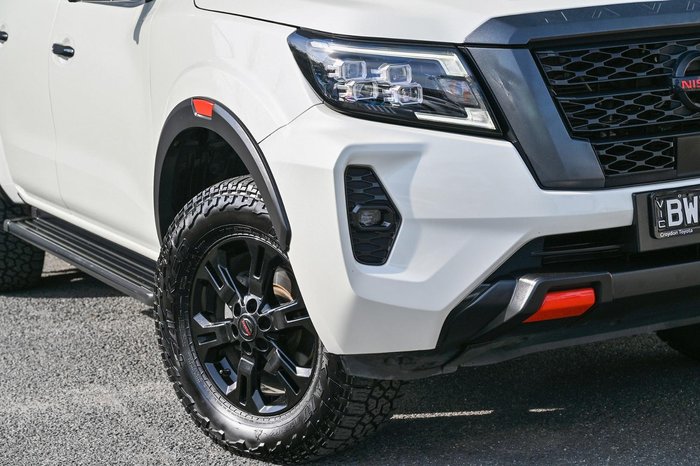 2022 Nissan Navara PRO-4X D23 MY21.5 4X4 Dual Range White Pearl