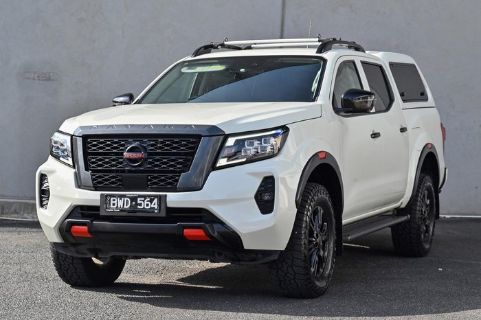 2022 Nissan Navara PRO-4X D23 MY21.5 4X4 Dual Range White Pearl