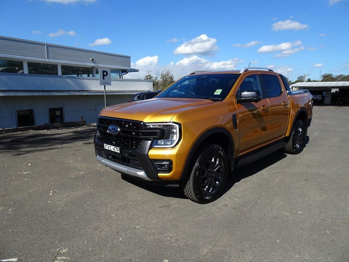 2025 Ford Ranger Wildtrak MY25.25 4X4 Dual Range Luxe Yellow