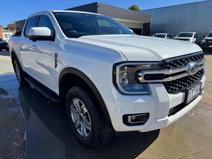 2023 Ford Ranger XLT MY24.00 4X4 Dual Range Arctic White