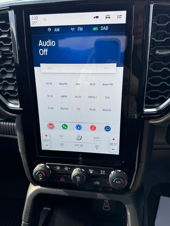 2023 Ford Ranger XLT MY24.00 4X4 Dual Range Arctic White