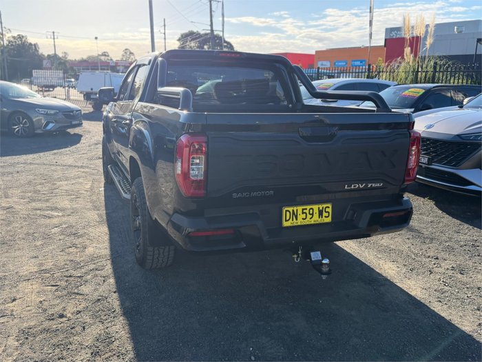 2022 LDV T60 MAX LUXE (4x4) SK8C MY23 Black