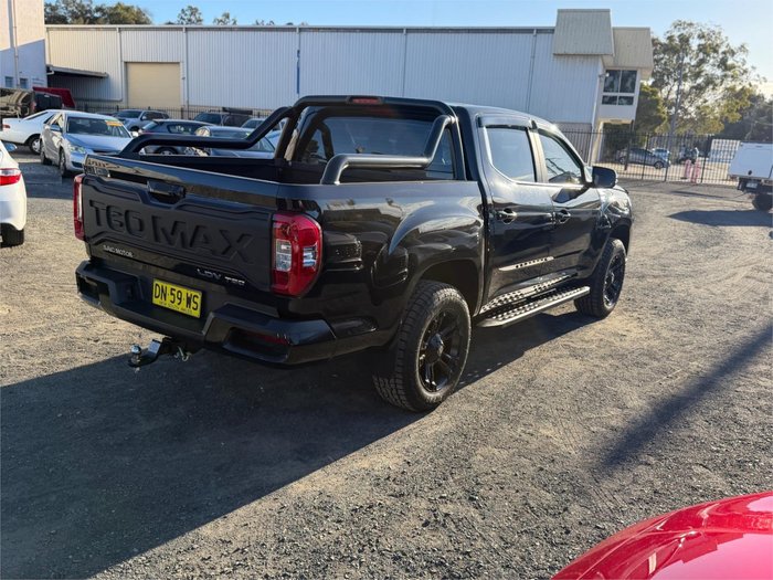 2022 LDV T60 MAX LUXE (4x4) SK8C MY23 Black