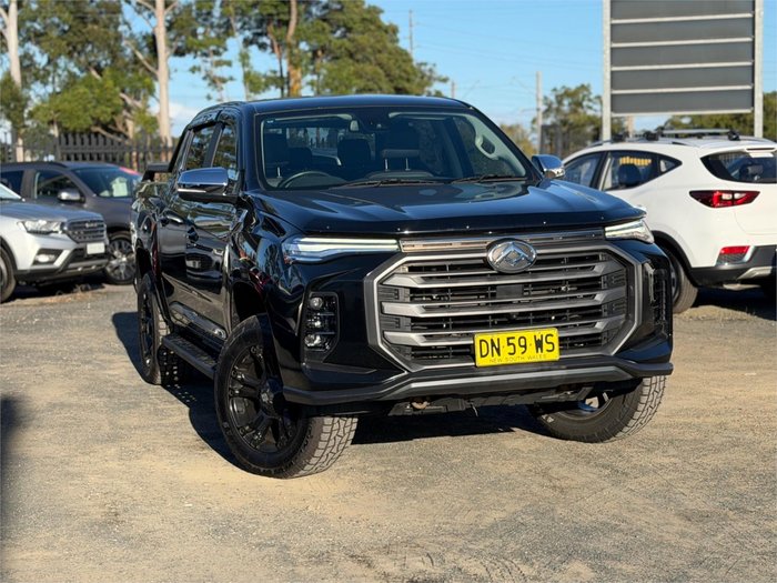 2022 LDV T60 MAX LUXE (4x4) SK8C MY23 Black