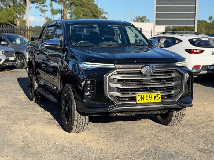 2022 LDV T60 MAX LUXE (4x4) SK8C MY23 Black