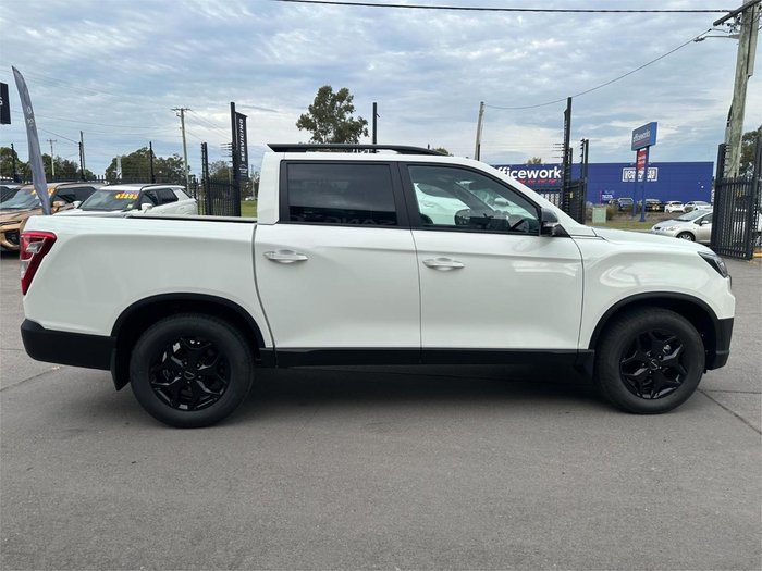 2025 KGM Musso Ultimate Q261 MY26 4X4 Dual Range Grand White