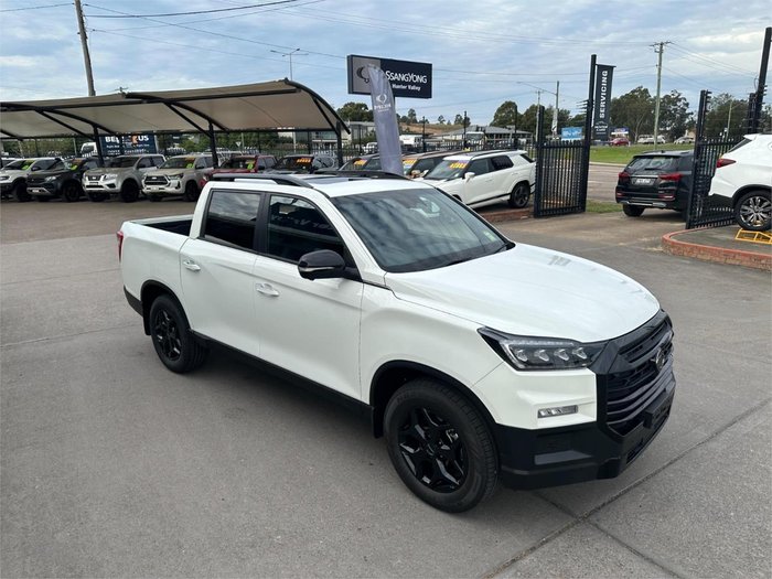 2025 KGM Musso Ultimate Q261 MY26 4X4 Dual Range Grand White