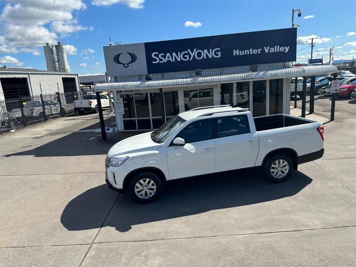 2025 KGM Musso ELX Q261 MY26 4X4 Dual Range Grand White