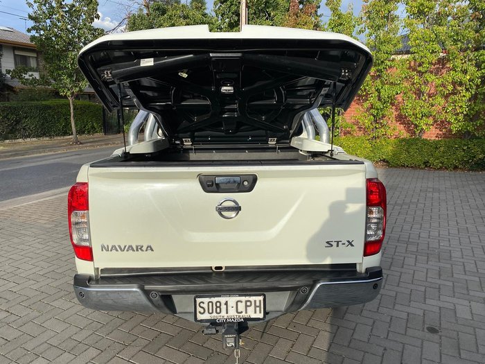 2018 Nissan Navara ST-X D23 Series 3 4x2 White Diamond
