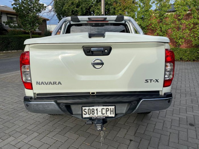 2018 Nissan Navara ST-X D23 Series 3 4x2 White Diamond