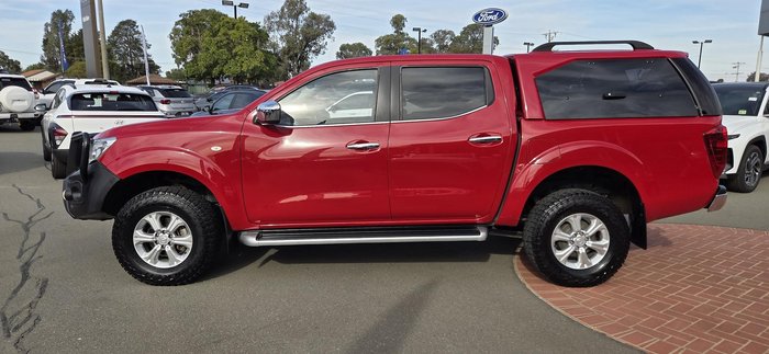 2015 Nissan Navara ST D23 4X4 Dual Range Burning Red