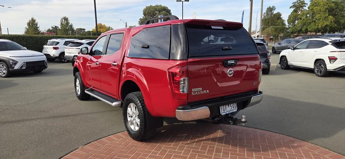 2015 Nissan Navara ST D23 4X4 Dual Range Burning Red
