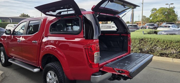 2015 Nissan Navara ST D23 4X4 Dual Range Burning Red
