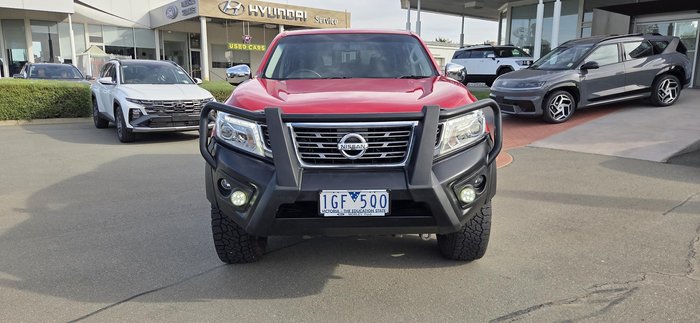 2015 Nissan Navara ST D23 4X4 Dual Range Burning Red