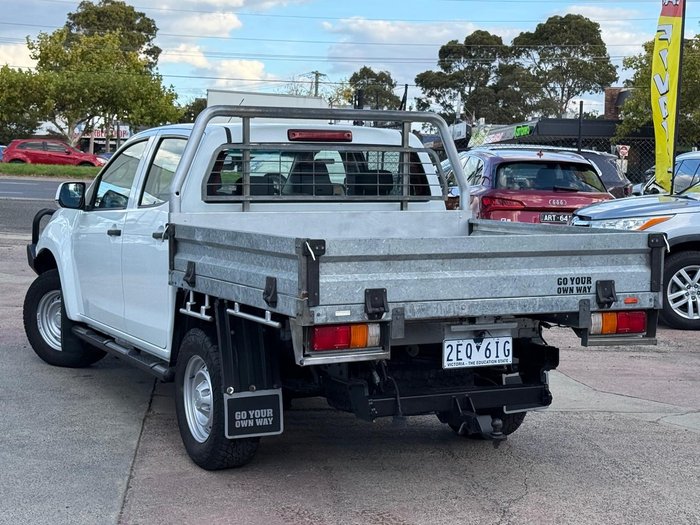 2017 Isuzu D-MAX SX MY17 4X4 Dual Range Splash White