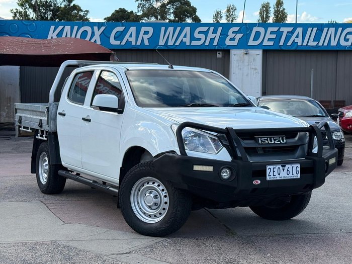 2017 Isuzu D-MAX SX MY17 4X4 Dual Range Splash White