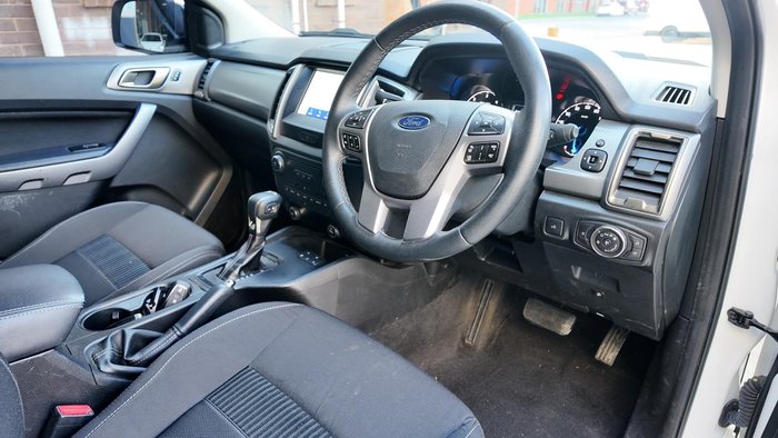 2021 Ford Ranger XLT Hi-Rider PX MkIII MY21.75 4x2 Arctic White