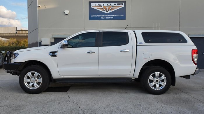 2021 Ford Ranger XLT Hi-Rider PX MkIII MY21.75 4x2 Arctic White