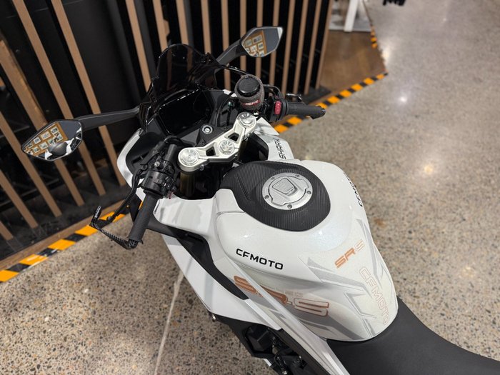 2025 CFMoto 450 SR S WHITE